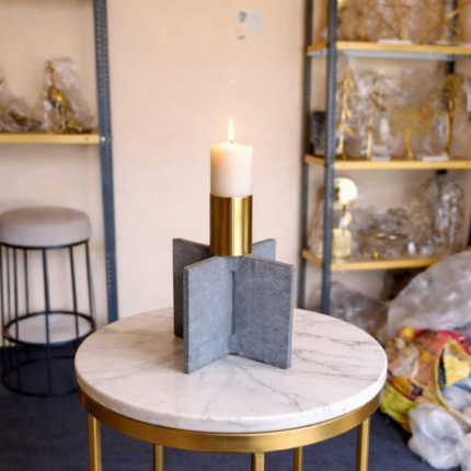 Modern Geometric Candle Holder