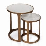 Aurelia Marble Nesting Side Table Set - Image 3