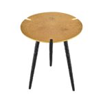 Nordic Luxe Round Accent Side Table - Image 4