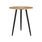 Nordic Luxe Round Accent Side Table - Image 2